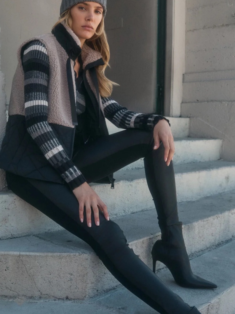 Alp N Rock Black High-Rise Ponte Leggings